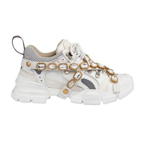 gucci trek white|goat Gucci flashtrek shoes.